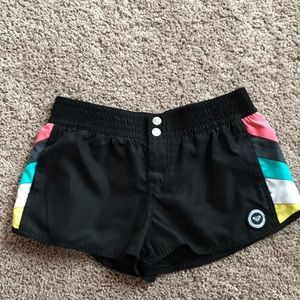Roxy board shorts.